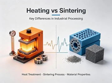 Gia nhiệt v&agrave; thi&ecirc;u kết: Sự kh&aacute;c biệt ch&iacute;nh trong chế biến c&ocirc;ng nghiệp
