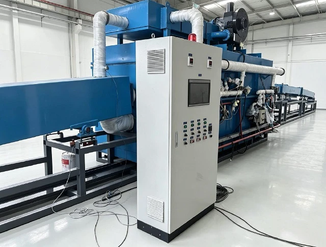 Nh&agrave; cung cấp Trung Quốc Thiết bị xử l&yacute; nhiệt kim loại ch&acirc;n kh&ocirc;ng c&ocirc;ng nghiệp L&ograve; nung s&aacute;ng li&ecirc;n tục