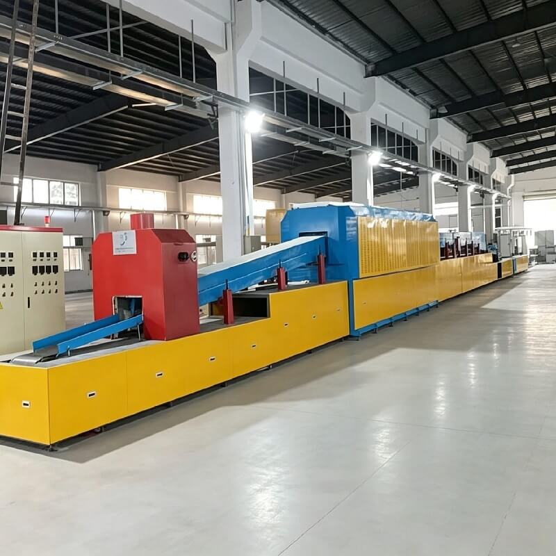 Lò nung sáng vành đai liên tục cho các bộ phận bằng thép không gỉ & hàn khí quyển H₂