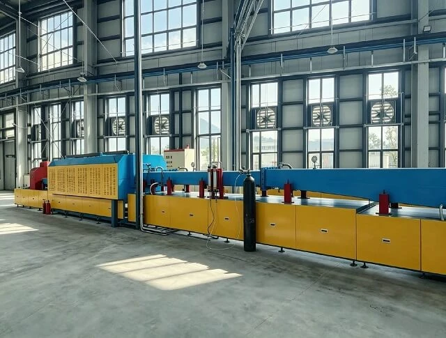 L&ograve; nung s&aacute;ng li&ecirc;n tục tiết kiệm năng lượng c&oacute; độ ch&iacute;nh x&aacute;c cao cho SS Austenitic & Ferritic | &plusmn;5&deg;C