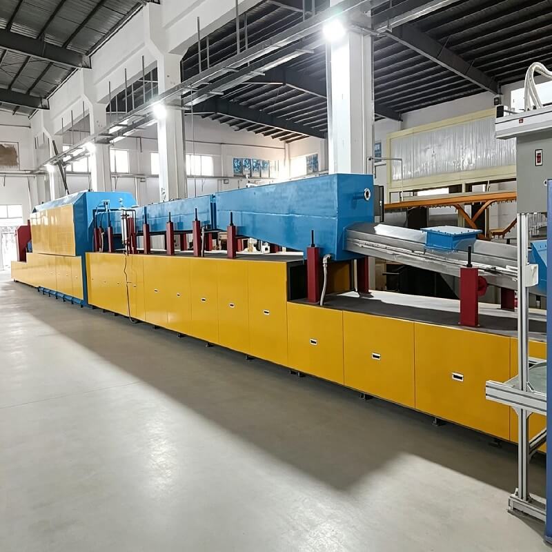 Lò nung sáng vành đai liên tục cho các bộ phận bằng thép không gỉ & hàn khí quyển H₂