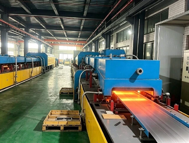 L&ograve; luyện đai th&eacute;p kh&iacute; quyển bảo vệ để xử l&yacute; giải ph&aacute;p li&ecirc;n tục phần cứng kh&ocirc;ng gỉ