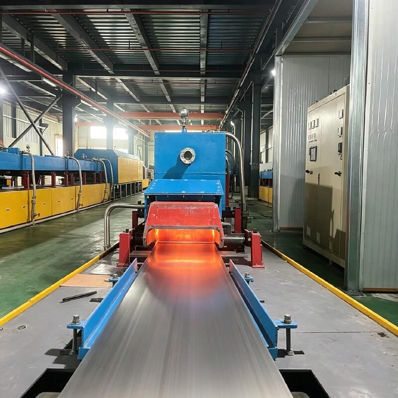 Lò luyện đai thép trong khí quyển bảo vệ để xử lý giải pháp liên tục bằng phần cứng không gỉ