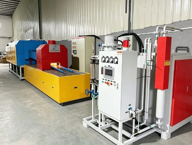 L&ograve; kh&iacute; quyển đai th&eacute;p li&ecirc;n tục Xử l&yacute; nhiệt s&aacute;ng c&oacute; biến dạng thấp cho ống t&ocirc;n P
