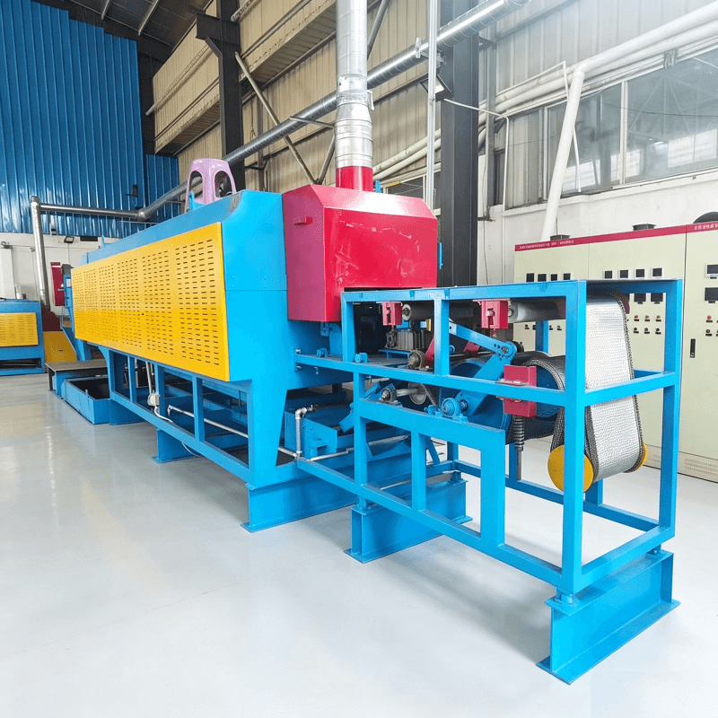 Lò luyện cứng tôi dầu liên tục dạng đai lưới dùng cho xử lý nhiệt dây buộc bằng thép hợp kim và cacbon